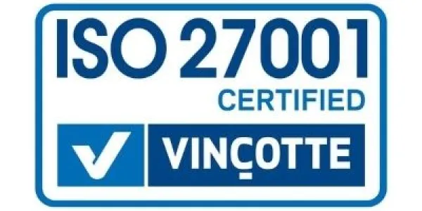 Zetes ISO 27001 certified
