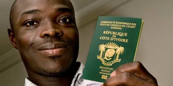 Ivory Coast's biometric passport