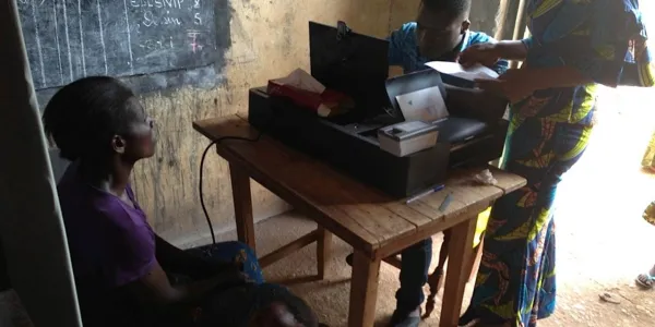Registro biométrico de votantes togoleses