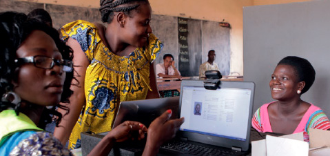 Enrôlement biométrique des électeurs au Togo